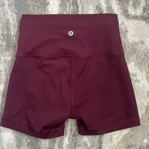 Wunder Train High Rise Shorts from Lululemom